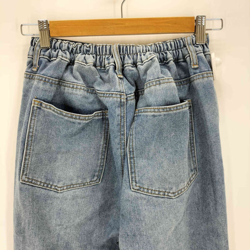 プニュズ PUNYUS フロントスリットデニムフレアパンツ レディース JPN:1