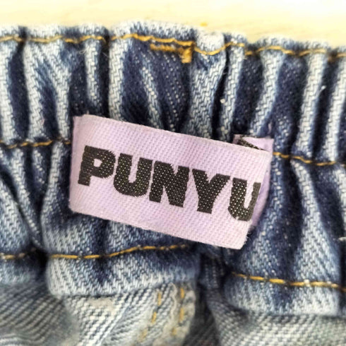 プニュズ PUNYUS フロントスリットデニムフレアパンツ レディース JPN:1