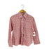 SHIRT 70s ネコ目ボタン 花柄シャツ レディース