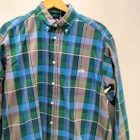 ザノースフェイス THE NORTH FACE L/S Madras Shirt ロングスリーブ マドラス シャツ ユニセックス メンズ import:S