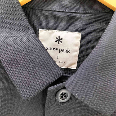 スノーピーク Snow Peak 24AW Hybrid Wool Shirt ハイブリッド ウール シャツ メンズ JPN:S