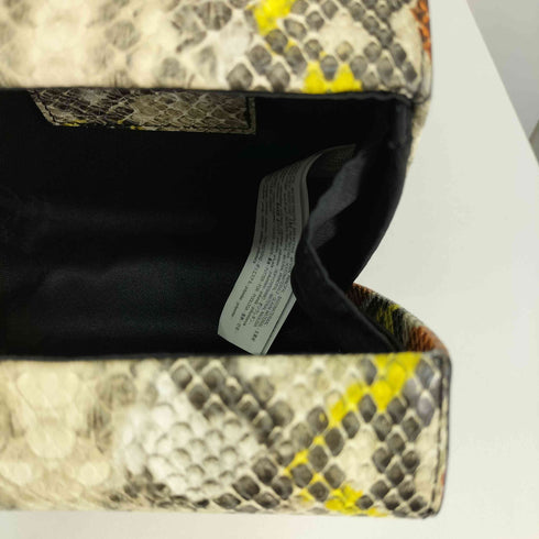 ザラ ZARA スネークスキン チェーンショルダーバッグ レディース