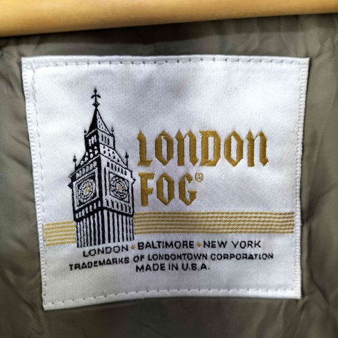 ロンドンフォグ LONDON FOG usa製 wamsutta ステンカラーコート メンズ 38 REG
