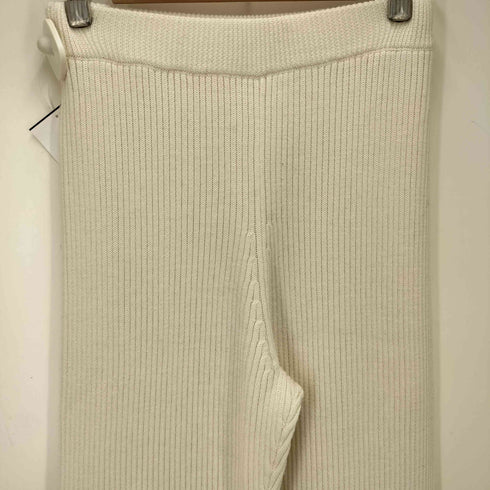 ビューティーアンドユースユナイテッドアローズ BEAUTY & YOUTH UNITED ARROWS リブニットストレートパンツ -ウォッシャブル レディース JPN:M