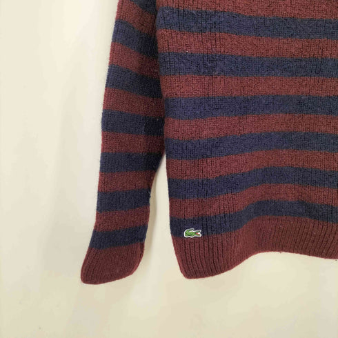 ラコステ LACOSTE ボーダー柄 ニット レディース JPN:4