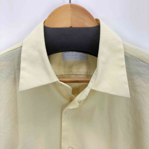 プラダ PRADA 00s イタリア製 L/Sプレーンシャツ メンズ 41/16