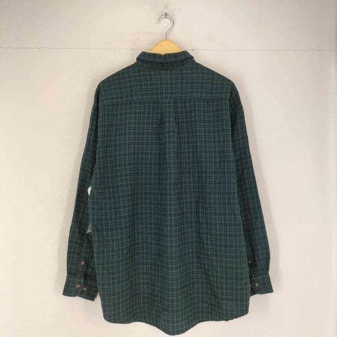 アイビークルー IVY CREW チェック BD ネルシャツ メンズ import:XL