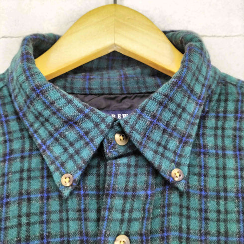 アイビークルー IVY CREW チェック BD ネルシャツ メンズ import:XL