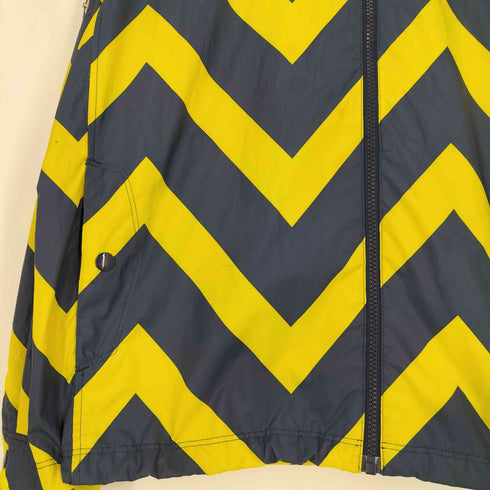 アディダス adidas ストライプ ナイロンフーデッドジャケット メンズ import:XL