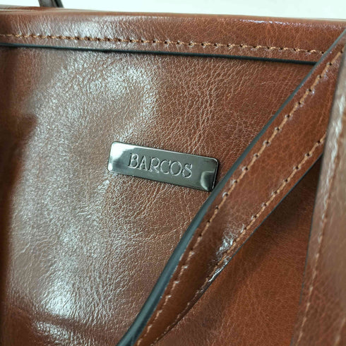 バルコス BARCOS シャイニングレザー トートバック レディース