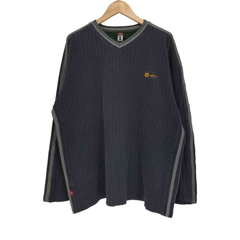 wear first Vネック リブライン スウェット メンズ import:XL