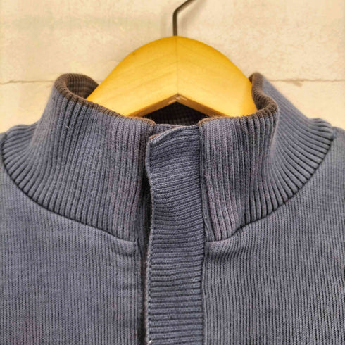 hathaway ハーフスナップ コットンニット メンズ import:M
