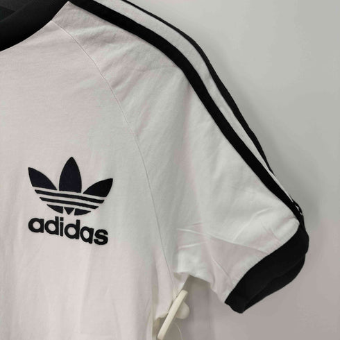 アディダスオリジナルス adidas Originals California T-Shirt トレフォイルロゴ リンガーT レディース import:M