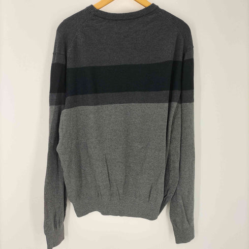 アイゾッド IZOD ボーダー クルーネックニット メンズ import:XXL