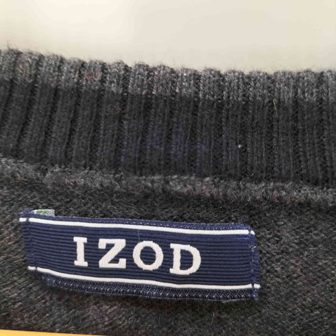 アイゾッド IZOD ボーダー クルーネックニット メンズ import:XXL