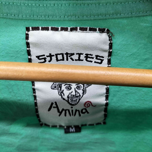 アミナ Amina ×洋輔 きつね親子Tシャツ メンズ JPN:M