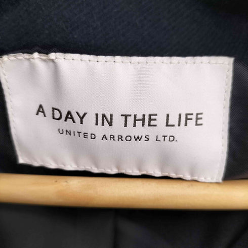 アデイインザライフユナイテッドアローズ A day in the life UNITED ARROWS MLTN BIG-C メルトン ビッグ コート レディース