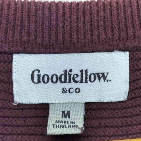 goodiellow コットン クルーネックニット メンズ import:M