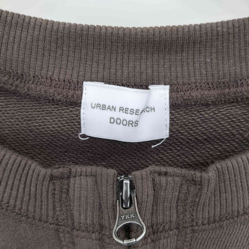 アーバンリサーチドアーズ URBAN RESEARCH DOORS コットンスウェット ダブルジップ カーディガン レディース JPN:M