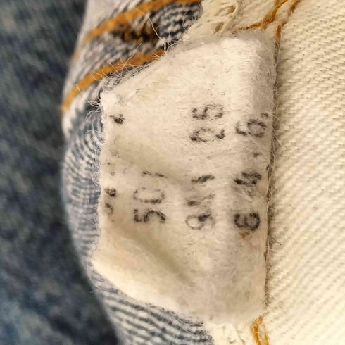 リーバイス Levis 70S 74年 6月製 USA製 501 66前期 ボタン裏6刻印 ストレート デニム パンツ 鉄製銅メッキリベット 赤耳 ヒップポケット裏 シングルテッチ 裾チェーンステッチ スモールe メンズ