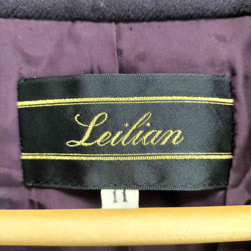 レリアン Leilian カシミヤ混ダブルブレストコート レディース JPN:11号