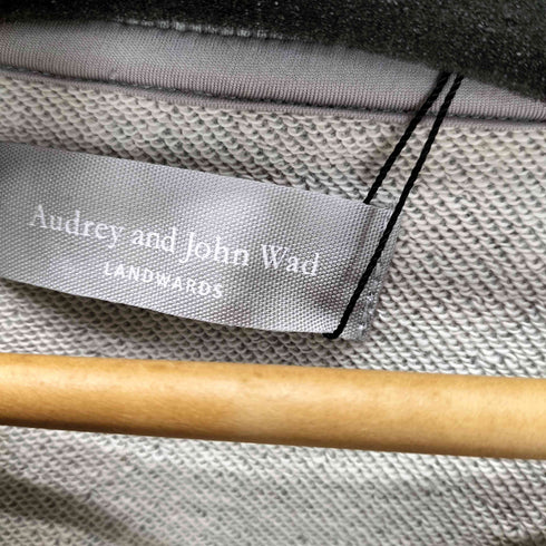 オードリーアンドジョンワッド Audrey and John Wad カットオフ半袖スウェットプルオーバー レディース FREE
