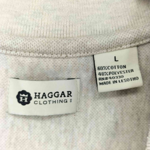 ハガークロージング HAGGAR アーガイル ニットポロ メンズ import:L