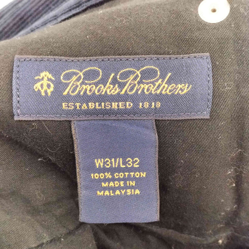 ブルックスブラザーズ BROOKS BROTHERS 細畝 コーデュロイ ストレート パンツ メンズ W31 L32