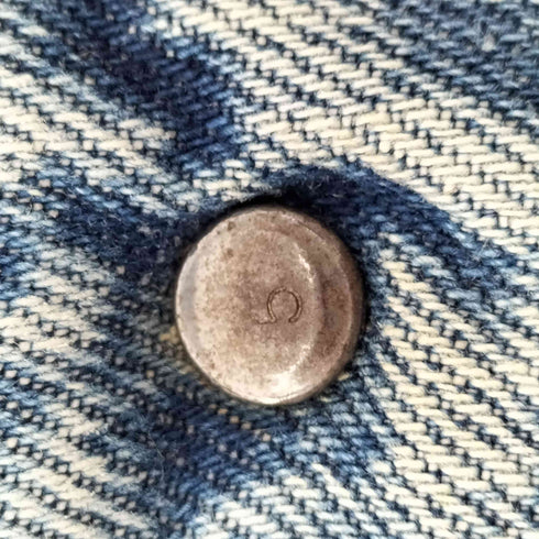 リーバイス Levis 70S 77年製 USA製 505 66前期 シングル ボタン裏5刻印 42TALON ジップ ストレート デニム パンツ 鉄製銅メッキリベット ヒップポケット裏 シングルテッチ ヒップポケット裏シングルステッチ 裾チェーンステッチ メンズ W29 L32