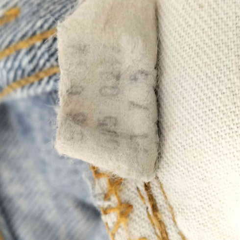 リーバイス Levis 70S 77年製 USA製 505 66前期 シングル ボタン裏5刻印 42TALON ジップ ストレート デニム パンツ 鉄製銅メッキリベット ヒップポケット裏 シングルテッチ ヒップポケット裏シングルステッチ 裾チェーンステッチ メンズ W29 L32