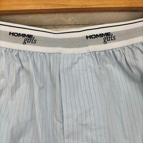 HOMME GIRLS ストライプショートパンツ import レディース S