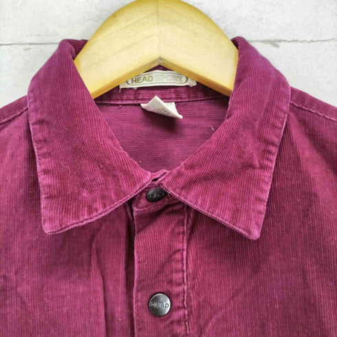 headsport コーデュロイ レギュラーカラーシャツ メンズ import:M