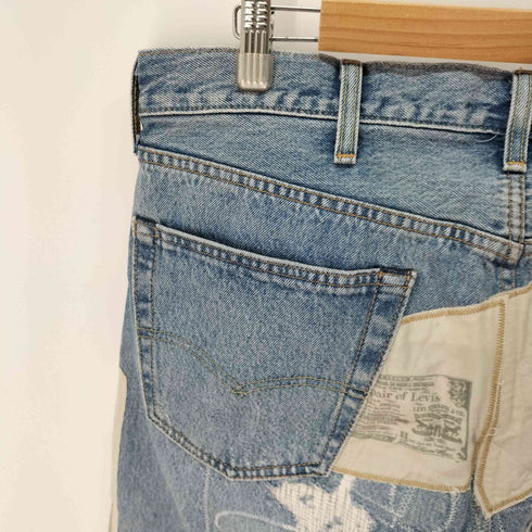 リーバイス Levis 501 LEVI'S ORIGINAL EMP リペア加工 ミディアムインディゴデニム メンズ W38/L32