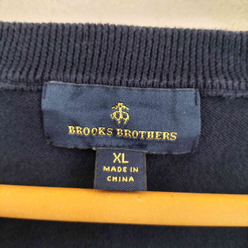 ブルックスブラザーズ BROOKS BROTHERS Vネック コットンニット メンズ import:XL