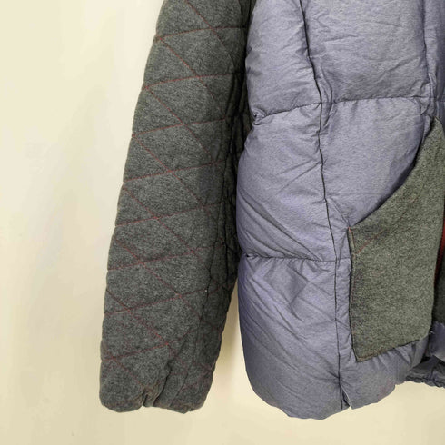 プーマ PUMA ファブリック MIX フーデッド ダウンジャケット メンズ JPN:L