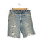 リーバイス Levis 90s USA製 550 RELAXED FIT オレンジタブ ダメージショーツ メンズ W32L30