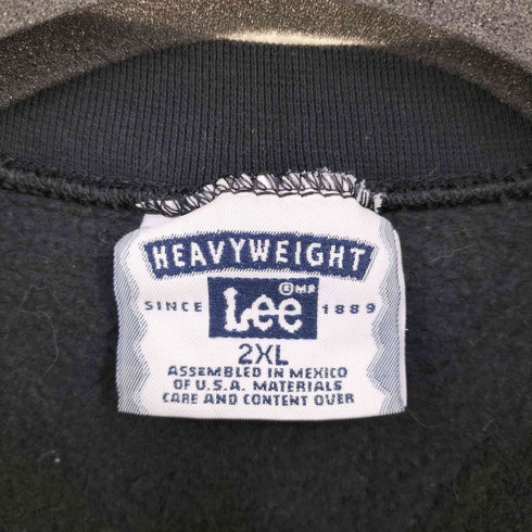 リー Lee 90S メキシコ製 コピーライト1997 ギターバックプリント ヘビーウェイトスウェット メンズ 2XL