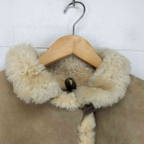 SHEPHERD sheepskin シープスキン ムートン ランチコート レディース