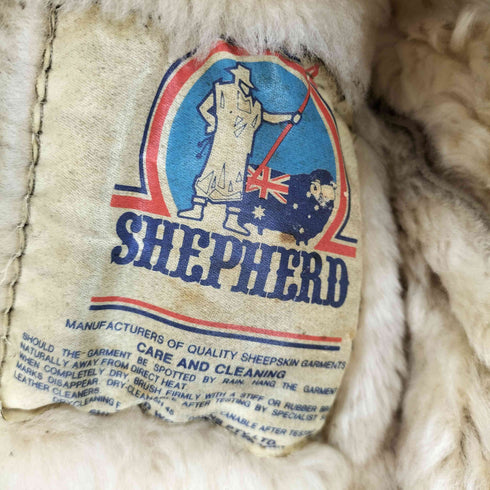 SHEPHERD sheepskin シープスキン ムートン ランチコート レディース
