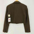 ザラ ZARA クロップド ブレザー ジャケット レディース import:M