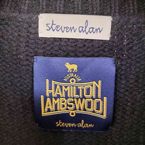 スティーブンアラン Steven Alan HAMILTON LOOSE CREW NECK KNIT メンズ import:S