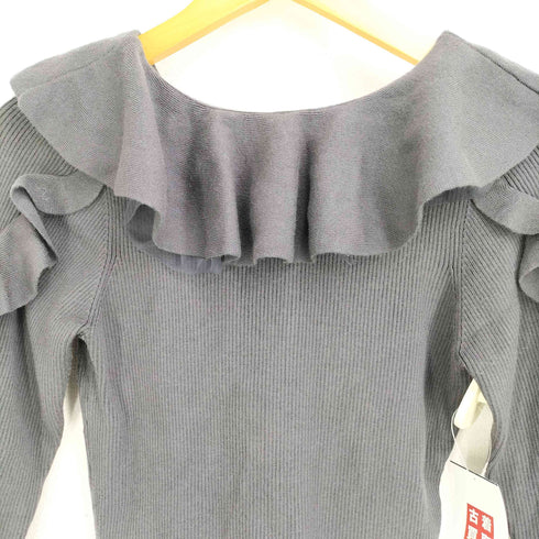 リランドチュール Rirandture フリル ラッフルニット レディース JPN:2