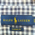 ラルフローレン RALPH LAUREN 現行タグ CLASSIC FIT ポニー刺繍 チェック ボタンダウン 長袖シャツ メンズ import:XL