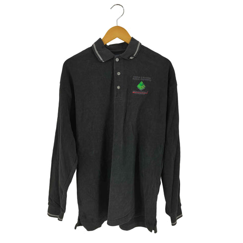 ポートオーソリティ Port Authority 企業ロゴ L/S ポロシャツ メンズ import:L