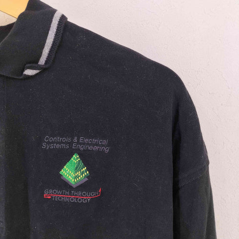 ポートオーソリティ Port Authority 企業ロゴ L/S ポロシャツ メンズ import:L