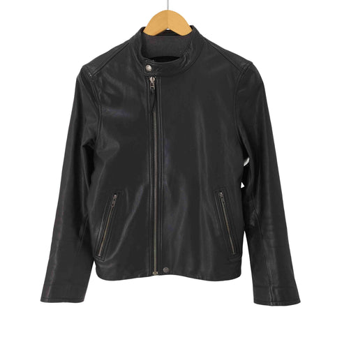 コーエン coen ゴートレザー シングルライダースジャケット メンズ JPN:S