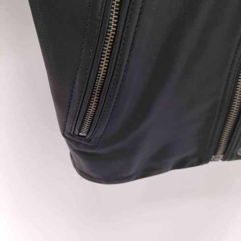 コーエン coen ゴートレザー シングルライダースジャケット メンズ JPN:S