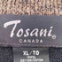 トサニ TOSANI 90s カナダ製 オーバーサイズ コットン 3D ニット メンズ import:XL