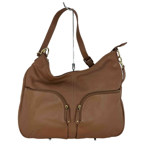 MAXX NEWYORK レザーショルダーバッグ レディース