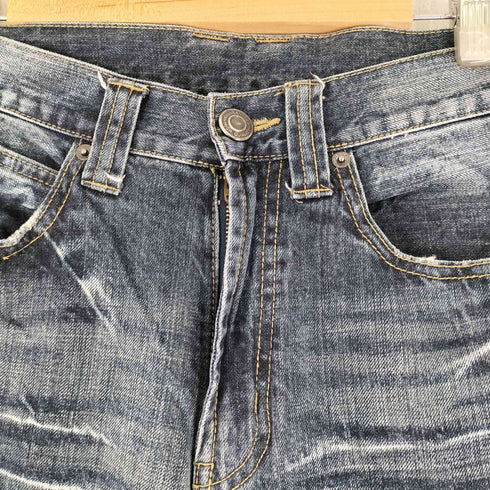 ブーツカットデニムパンツ 鬼ヒゲ Y2K メンズ 76